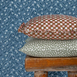 Spotty Sage cushion cover
