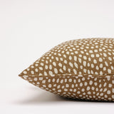 Spotty Tobacco cushion cover