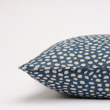 Spotty Indigo cushion cover