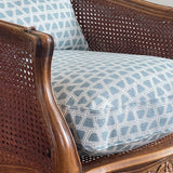 Kinondo Fabric - Dove Blue